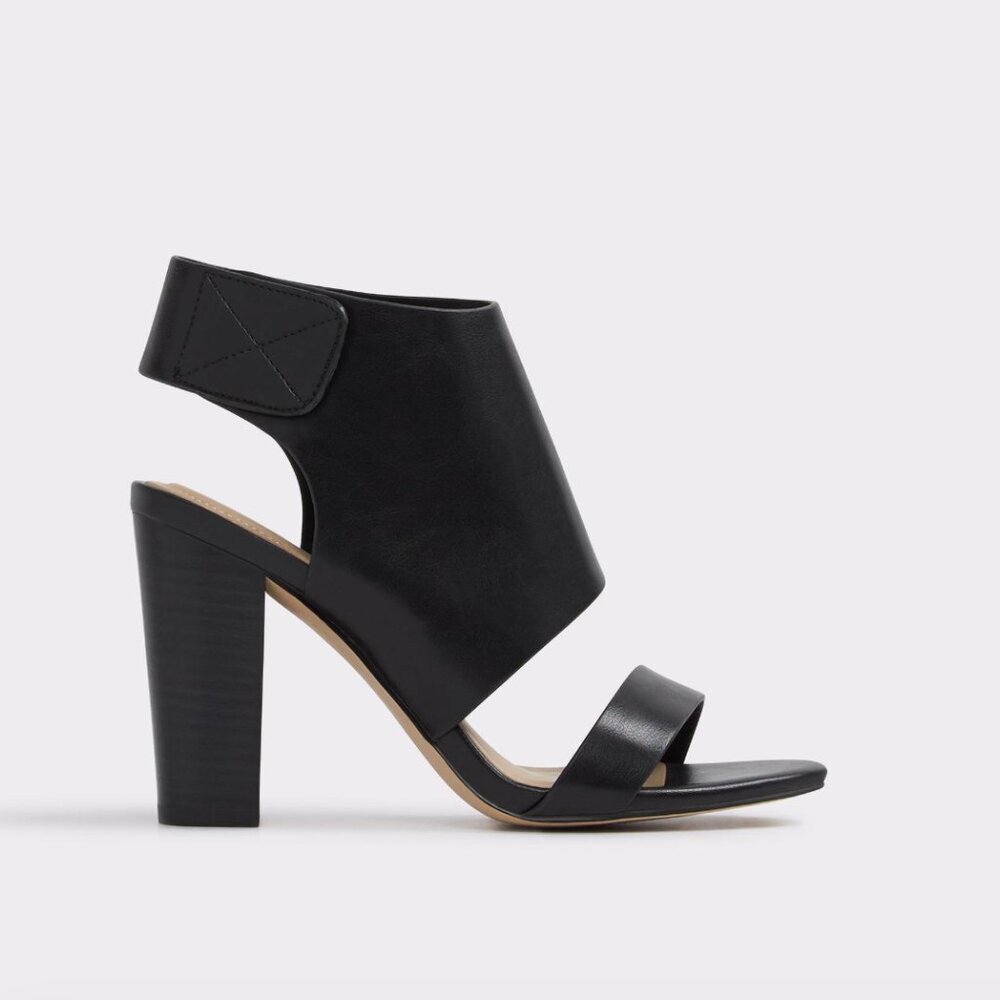 ALDO Mukai Black Women's Heeled Sandals Size 8